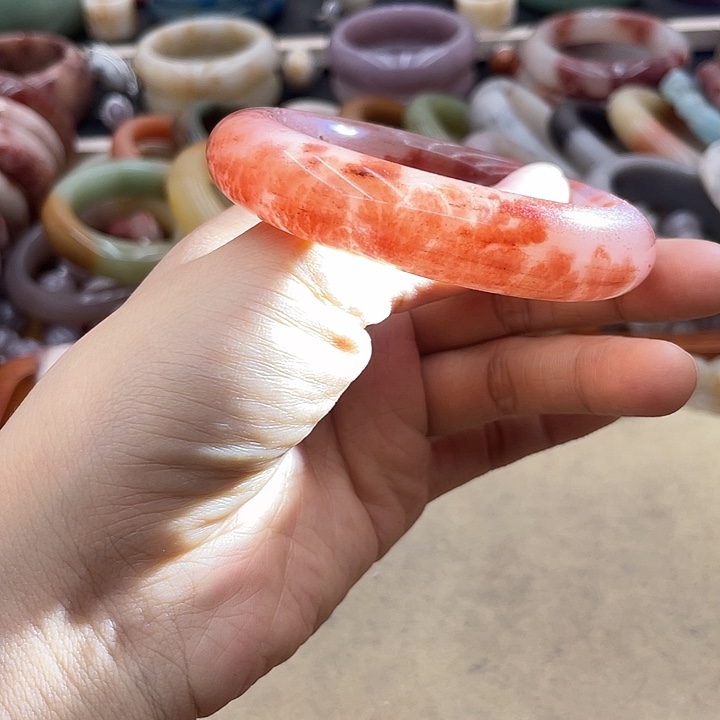 石英质玉圈口58未镶嵌