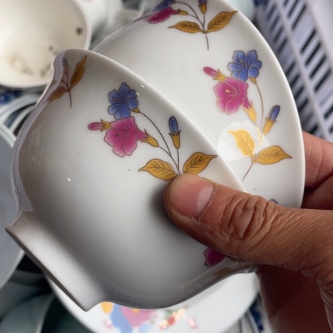 景德镇陶瓷5英寸2个