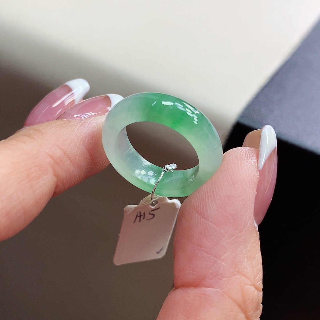 未镶嵌戒指翡翠12号