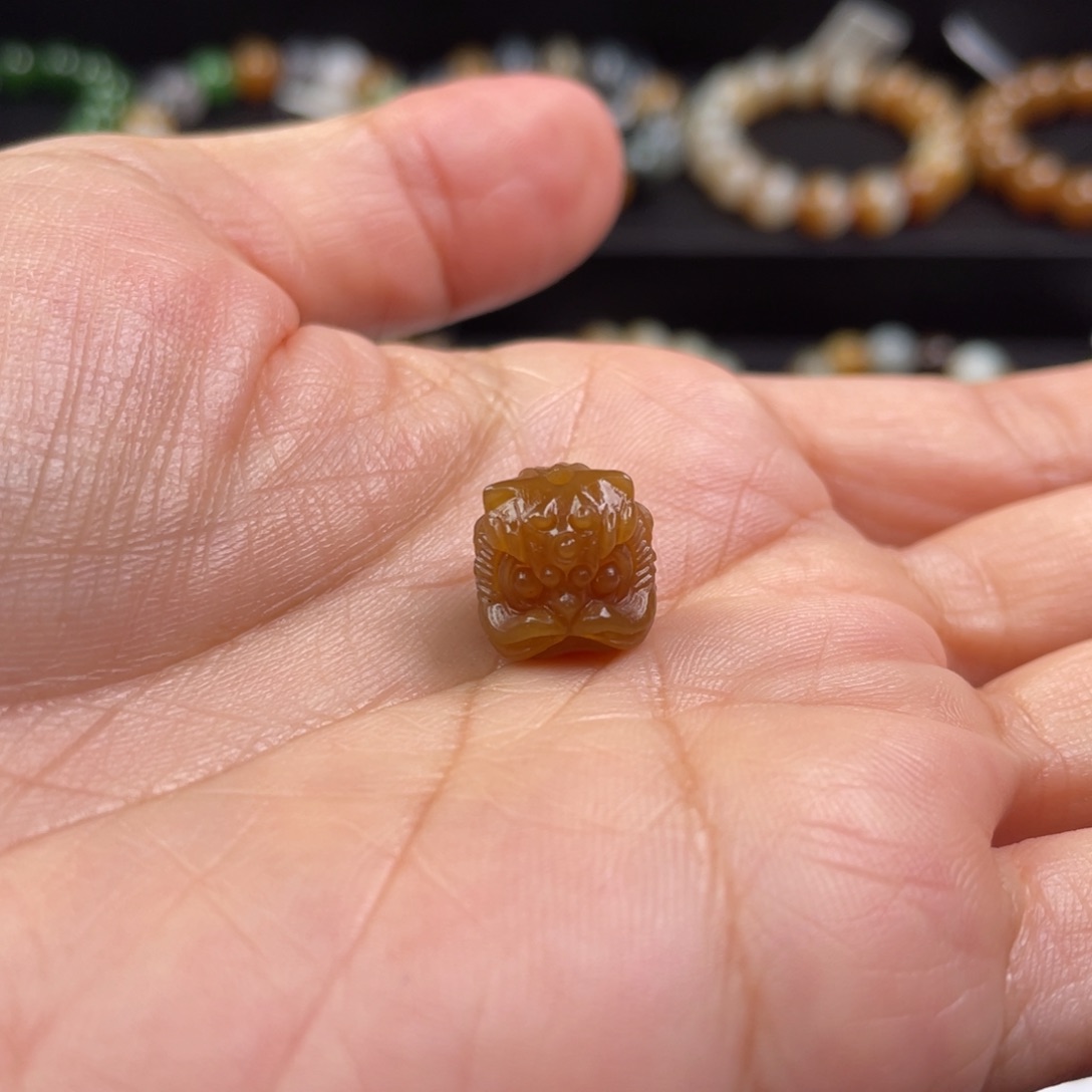 未镶嵌手链和田玉飞***鱼