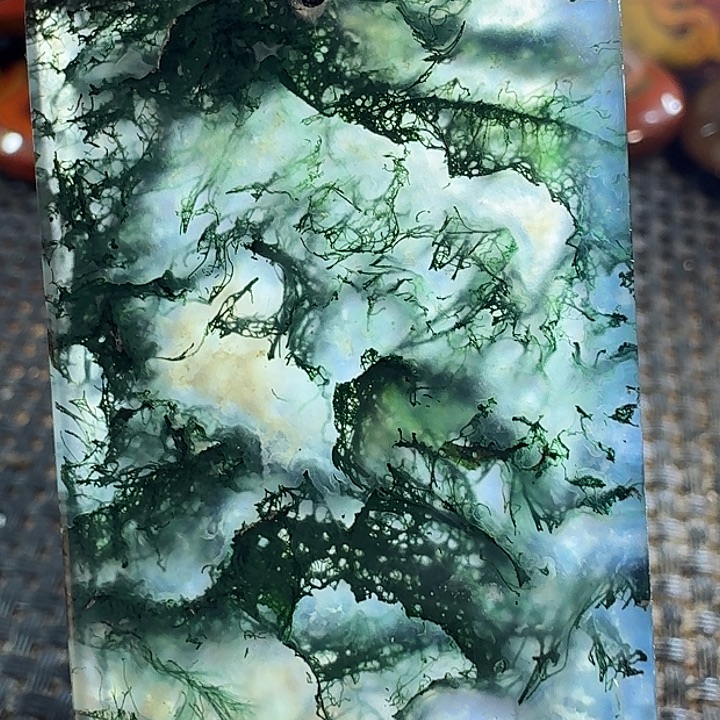 开***钱玛瑙/玉髓未镶嵌颈饰