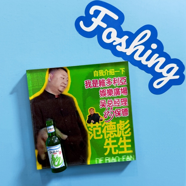 致敬马大帅范德彪彪哥冰箱贴定制应援周边东北文创