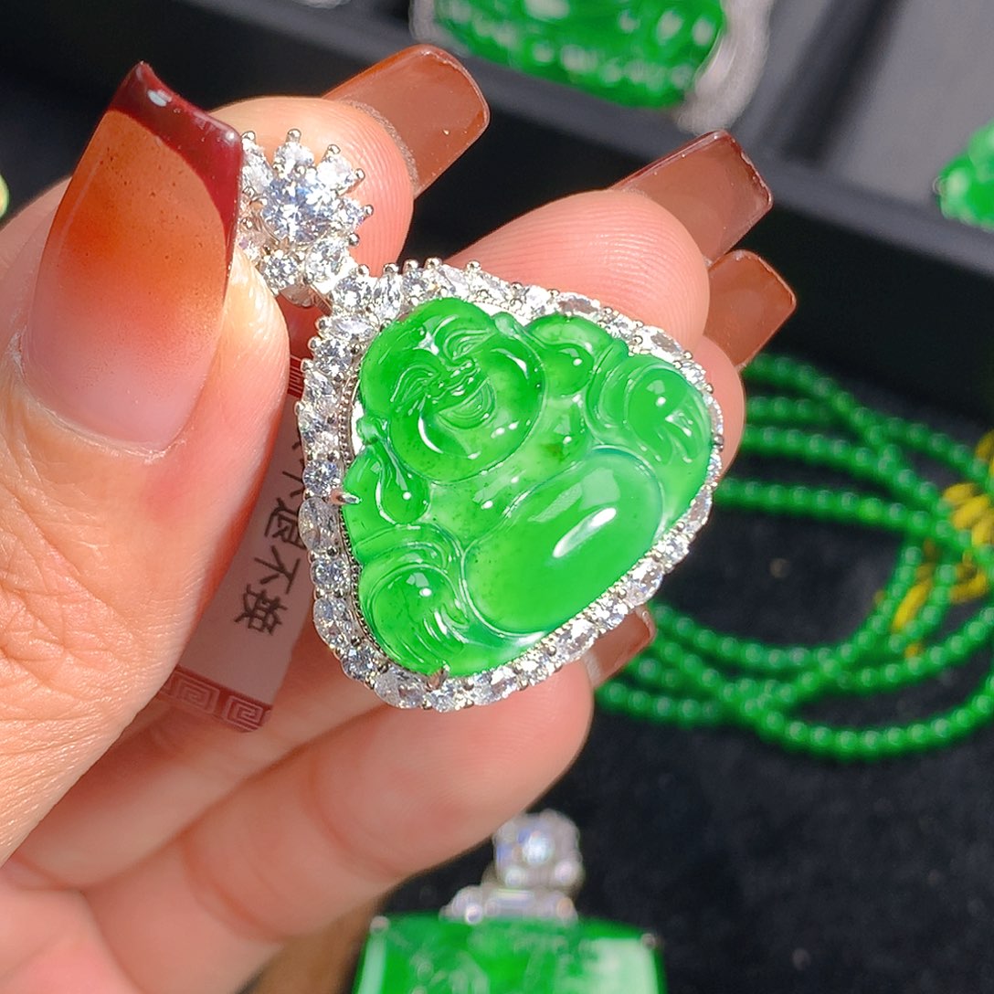 翡翠吊坠(不含链)未镶嵌