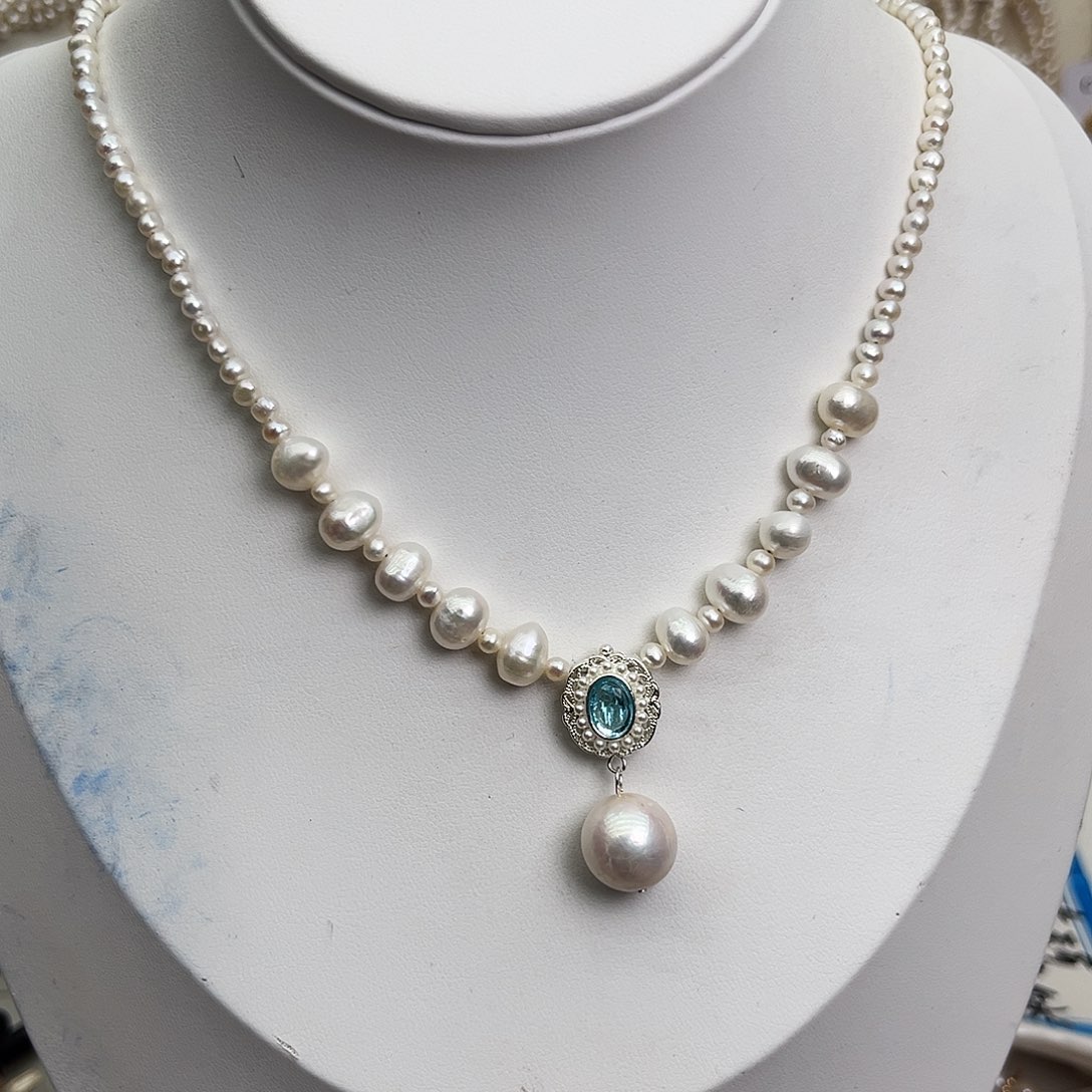 颈饰未镶嵌淡水珍珠