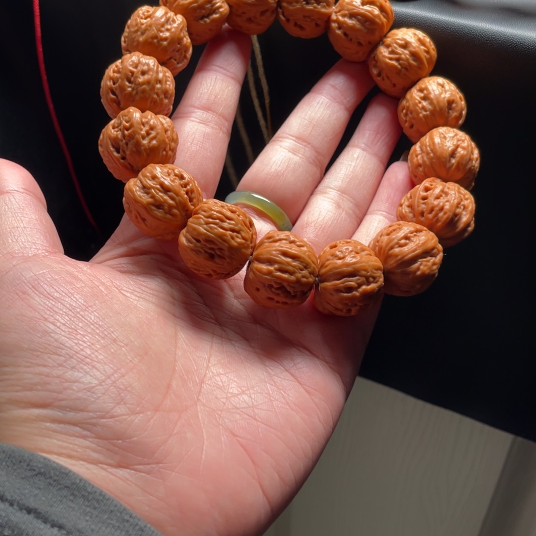 文玩核桃手串Z*门头沟磨盘