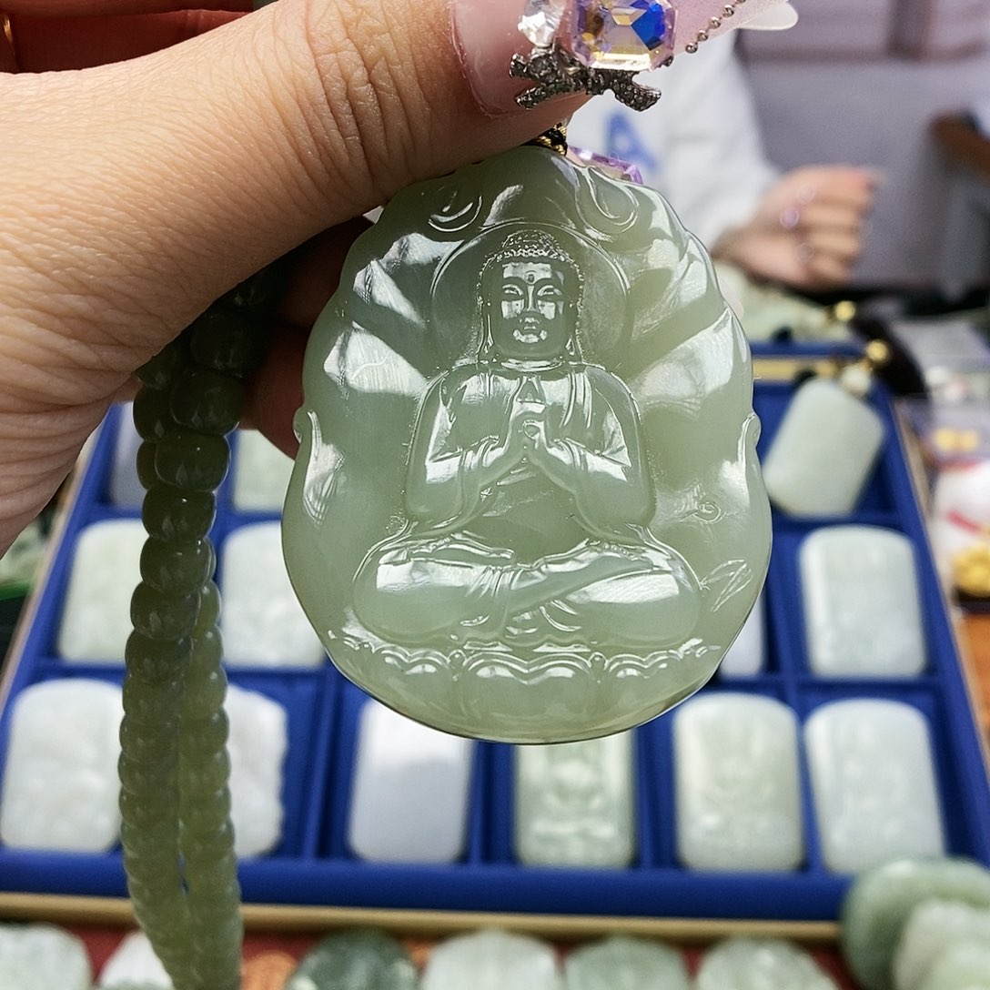 【闪购商品】和田玉颈饰未镶嵌@**的