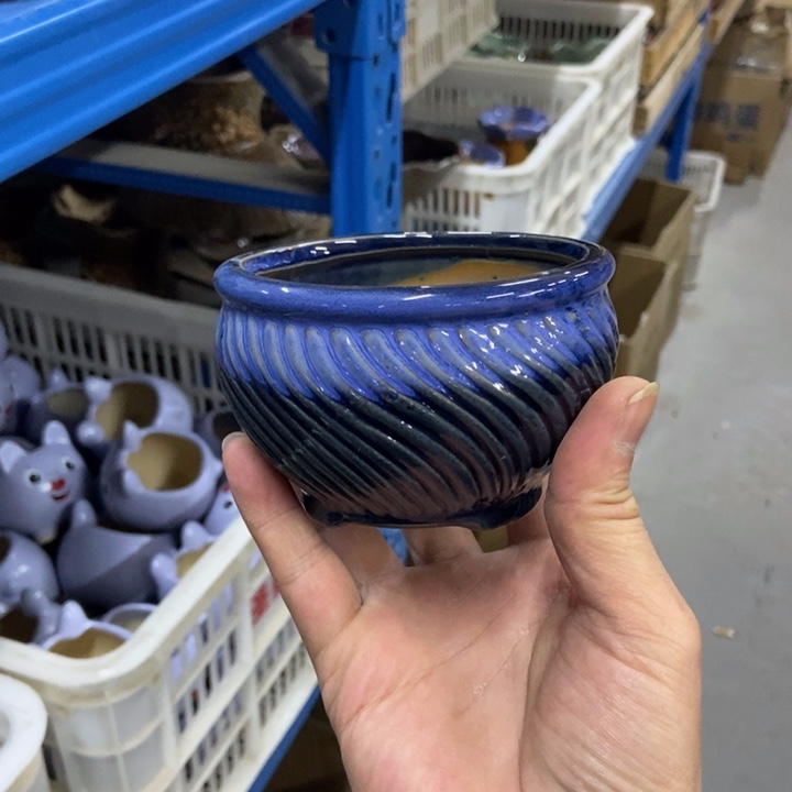 陶瓷花盆单场满9.9发10*6.5