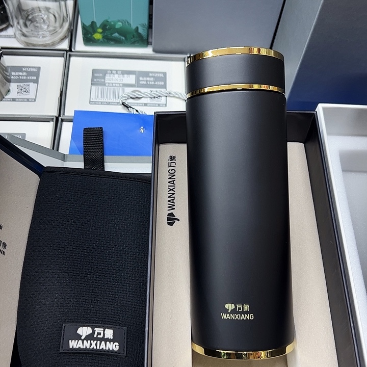 万象保温杯黑金h21jl-500杯套