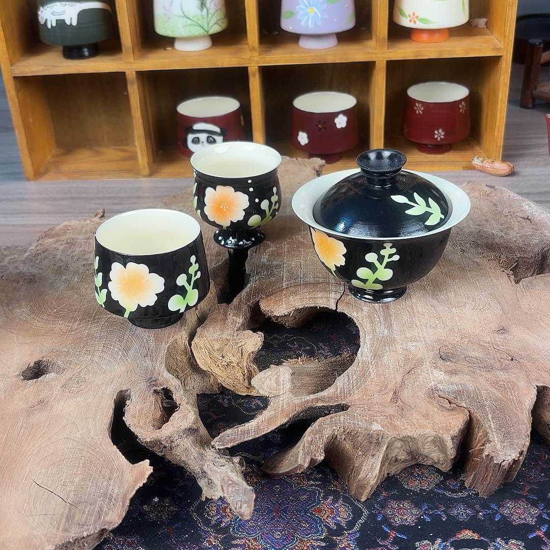 高温陶瓷茶壶茶杯盖碗等