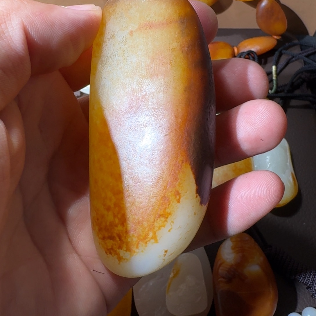 敬***君和田玉未镶嵌挂件