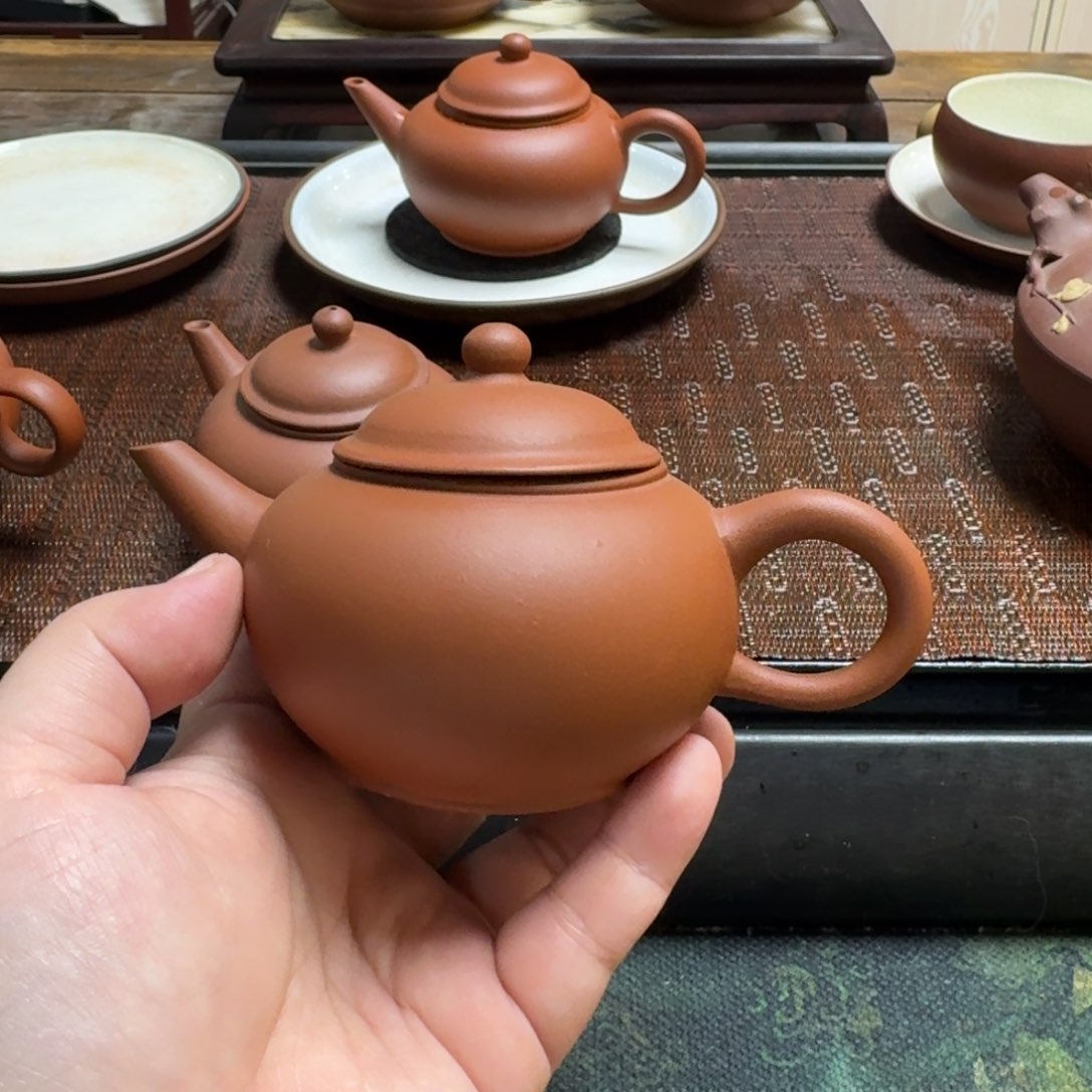 紫砂茶杯浩*?70大容量水平口盖锁