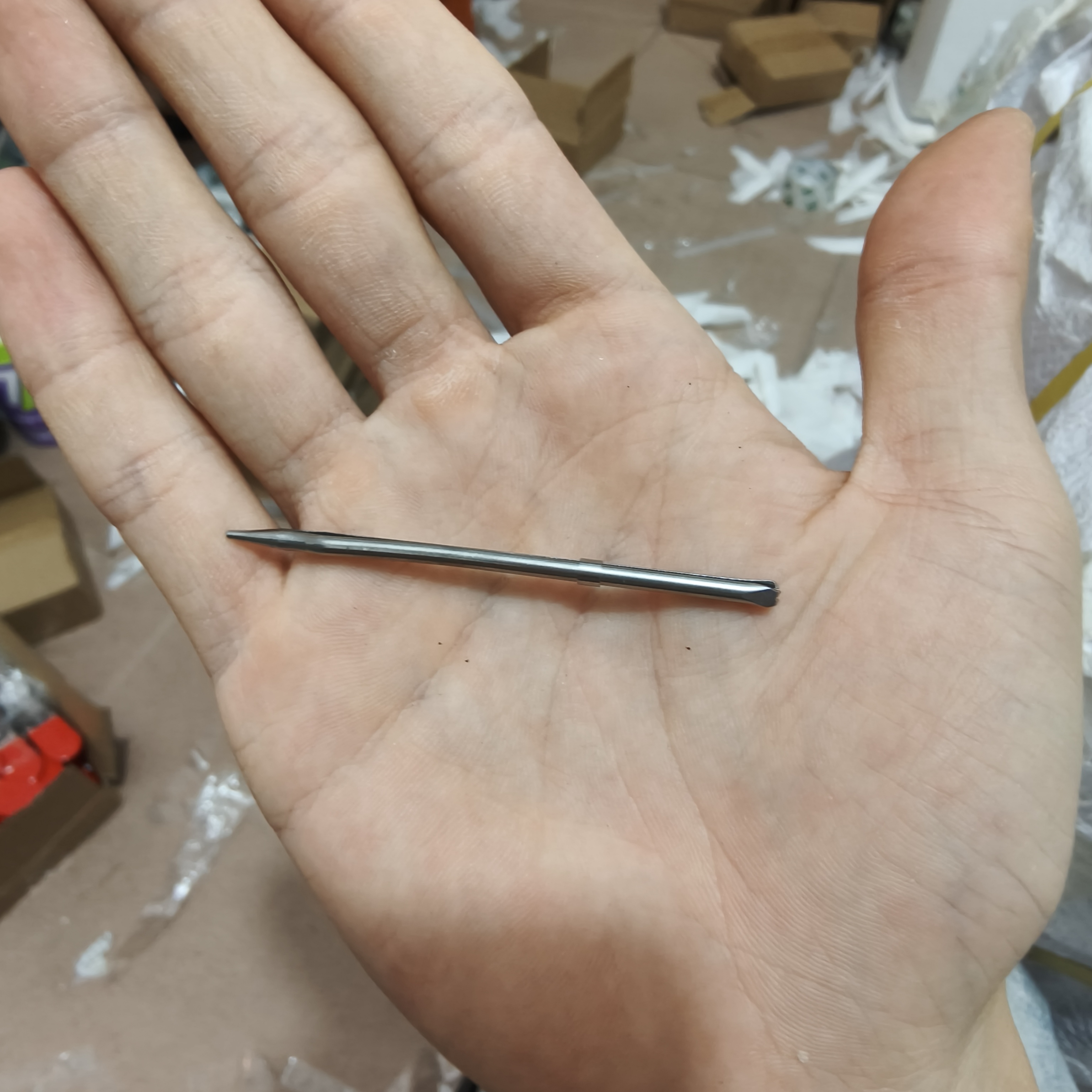 多功能扁藤编织工具穿线针藤条收口针尖头实用好物手工片藤针藏口