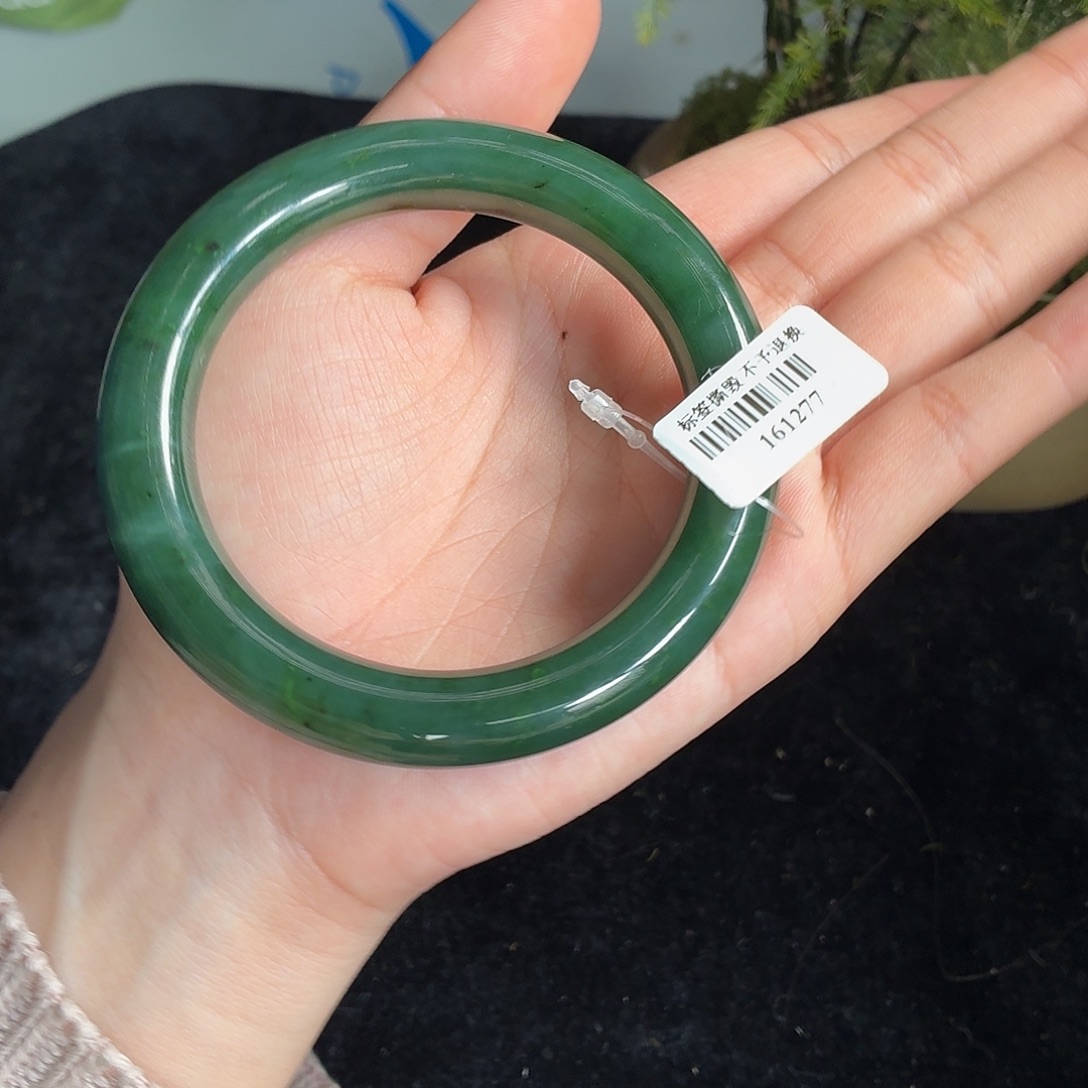 和田玉未镶嵌手镯5960