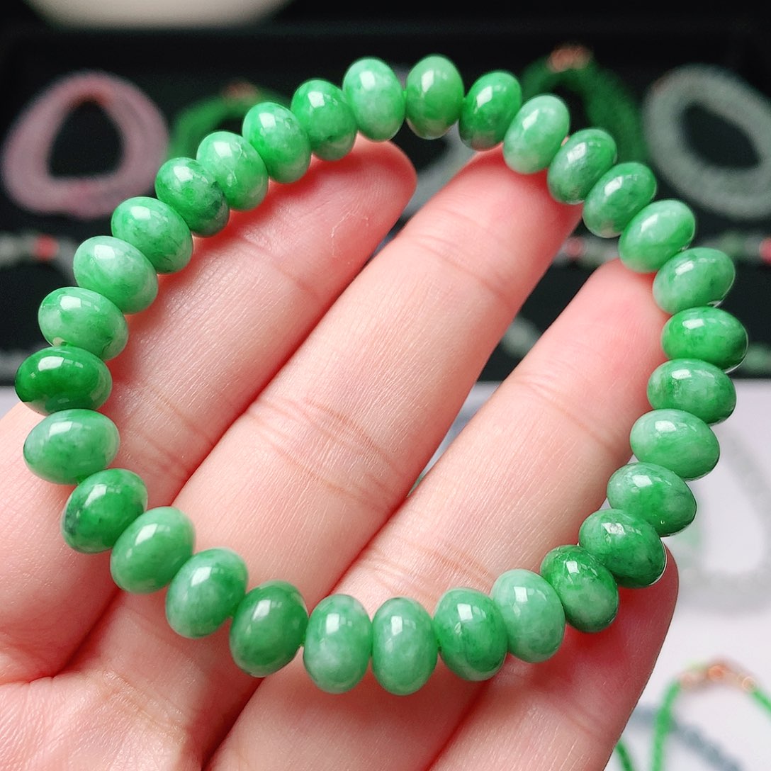 未镶嵌手链翡翠翡翠