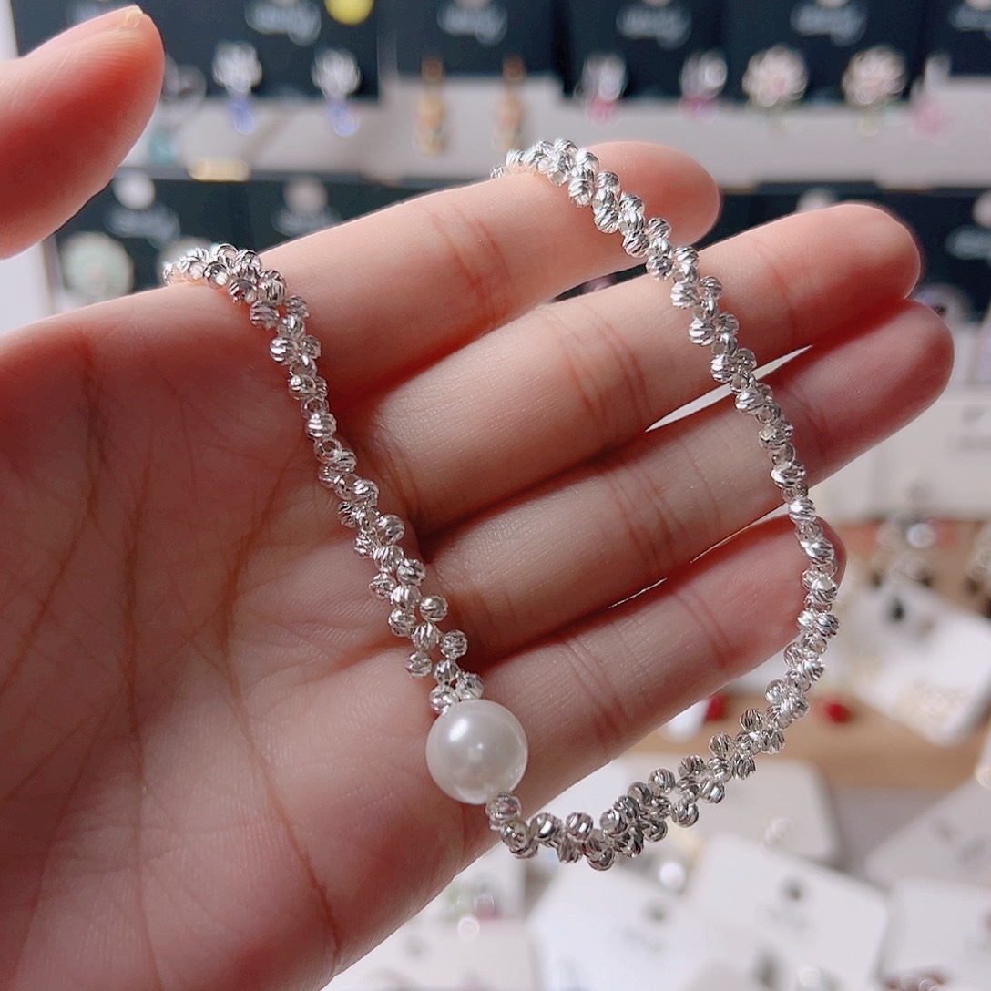 琉璃纯铜合金耳环的