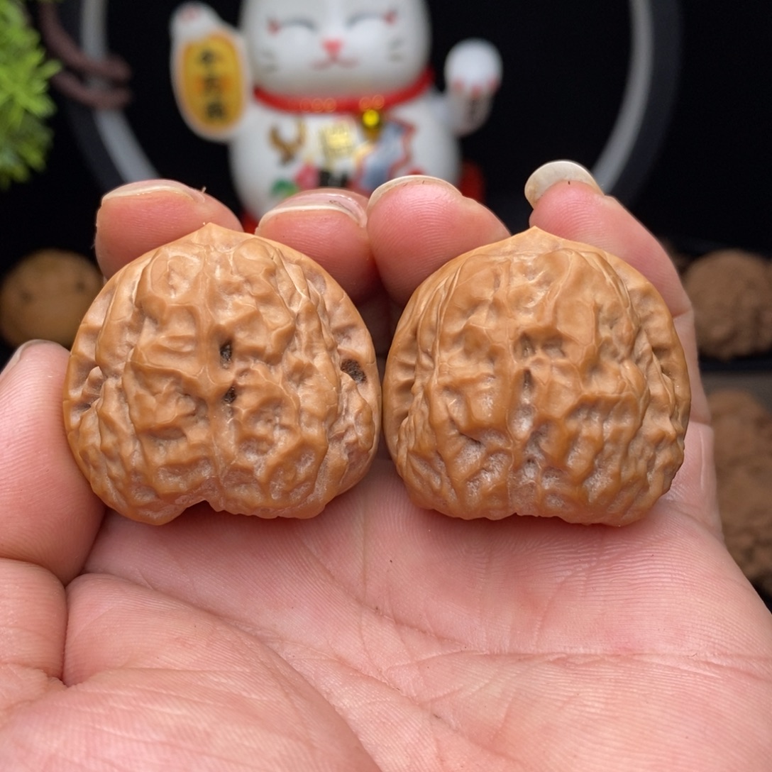 把件文玩核桃37蛤蟆头