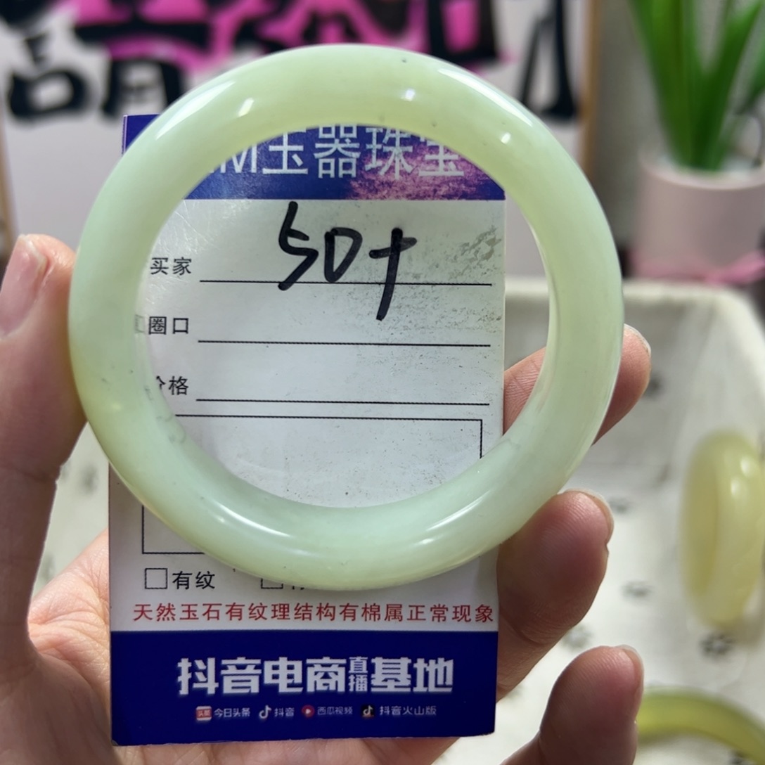 蛇纹石玉手镯未镶嵌228