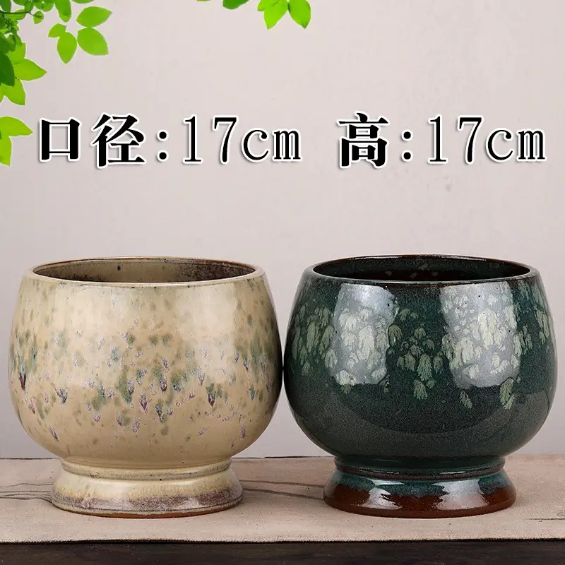 紫砂花盆粗陶透气专用老桩兰花绿植老桩法师花盆多肉植物盆栽花盆