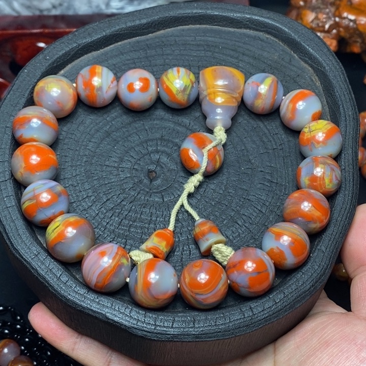 玛瑙/玉髓手链未镶嵌