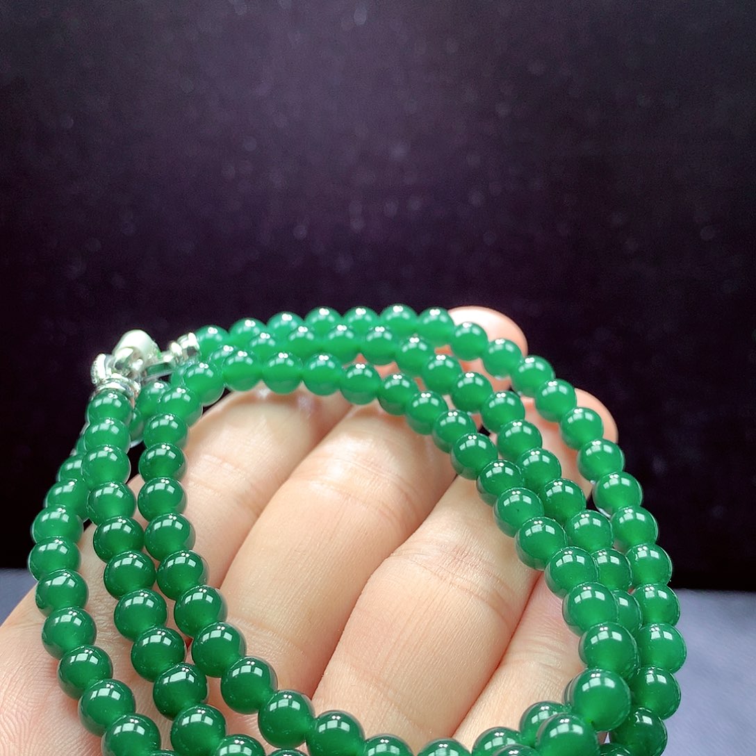 翡翠手链未镶嵌项链