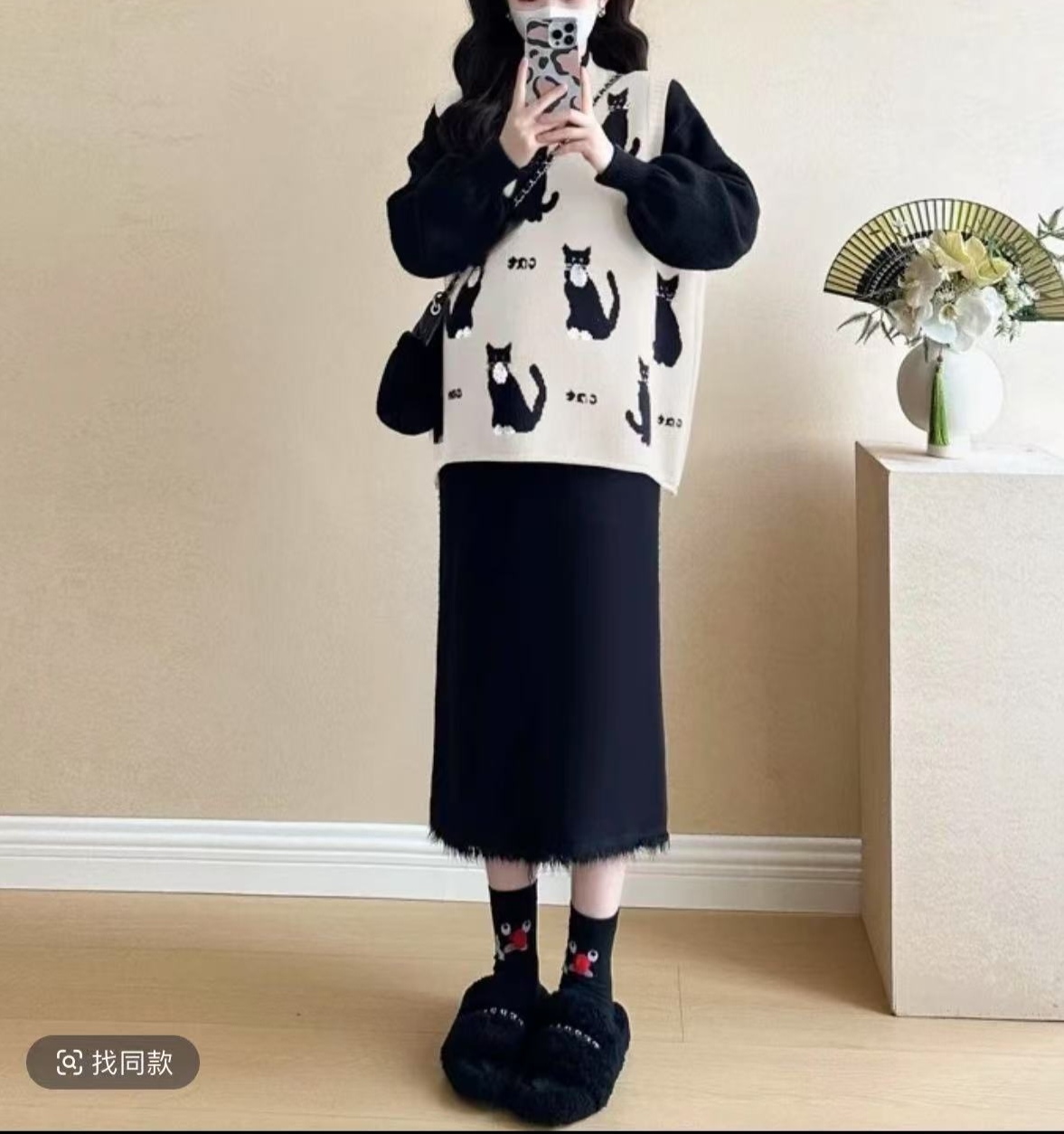 （101-200）2025新款网红时尚大版毛衣秋冬冬季