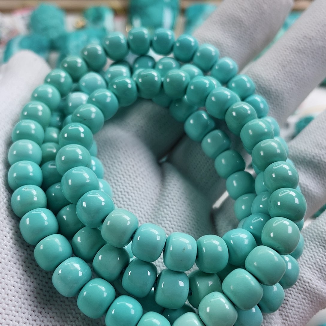 绿松石车挂未镶嵌