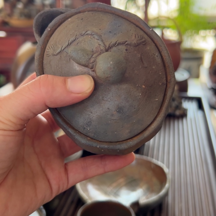 备前烧宝瓶末石太节作品