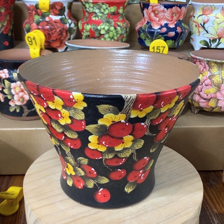 景德镇精品博采美盆21.5/16.5