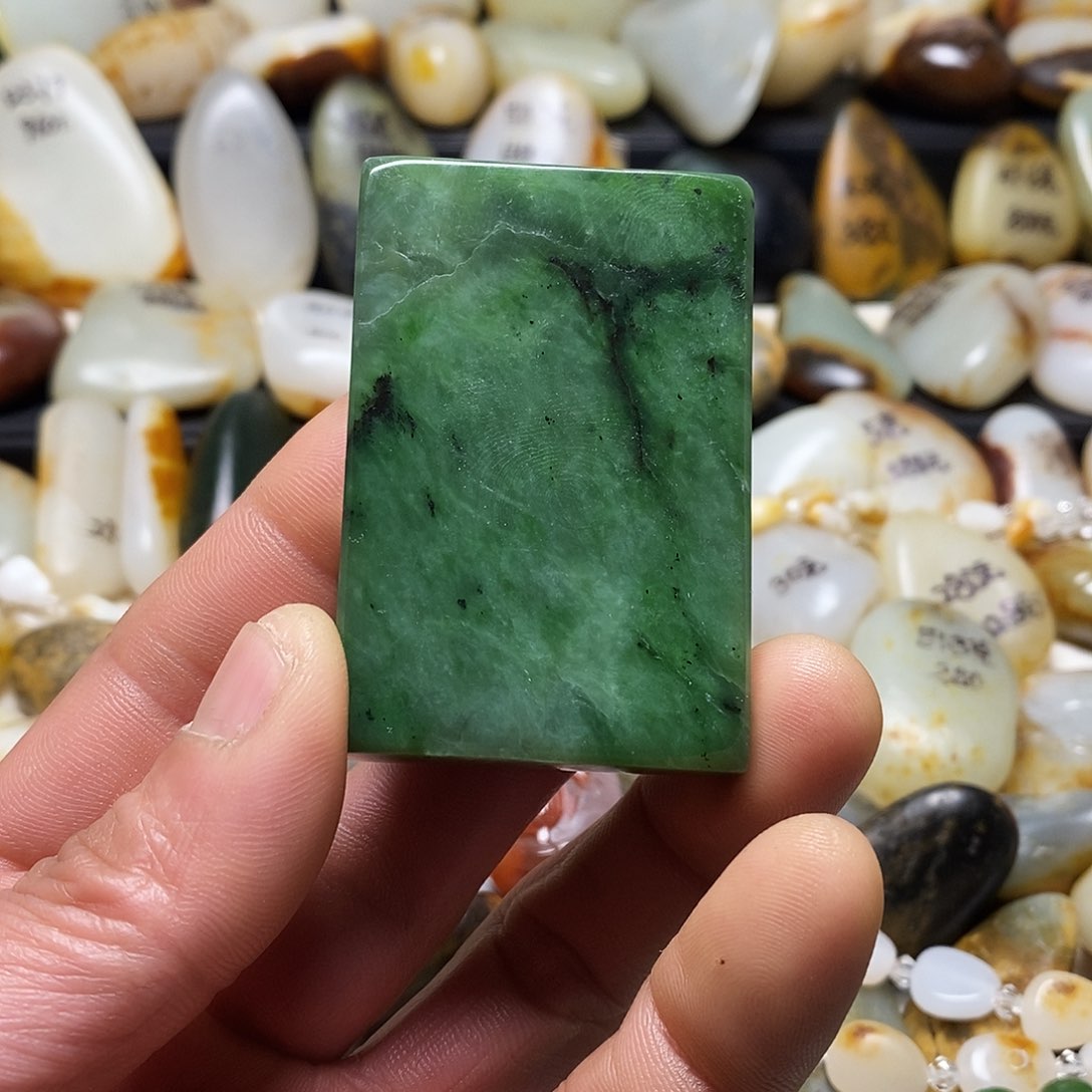 和田玉颈饰未镶嵌平安无事吊坠