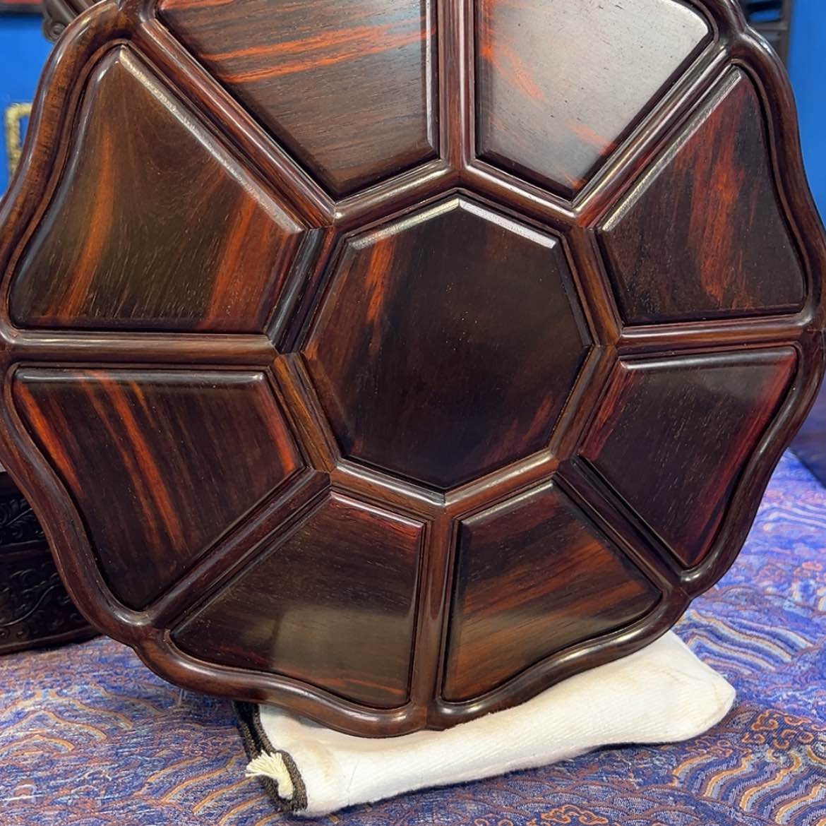 【闪购商品】红酸枝木类成套家具果盒