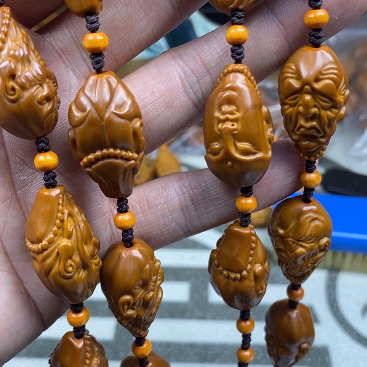 橄榄核手串/手链橄榄核雕工艺手串