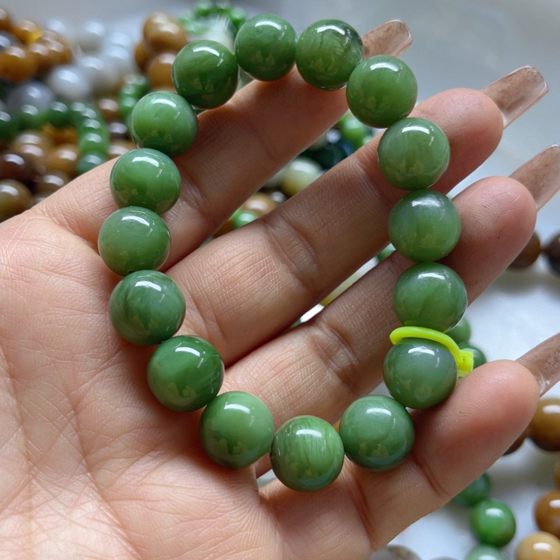 和田玉手链未镶嵌