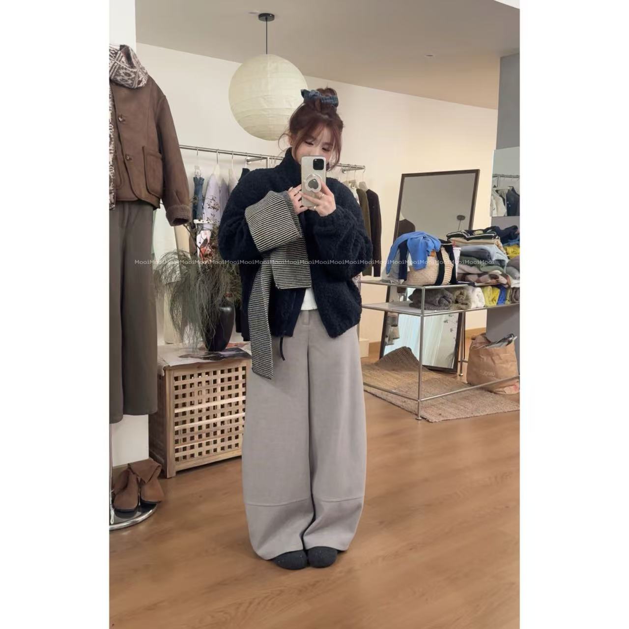 【mooi】'海口雪'秋冬新款韩版ins风小众设计感外套