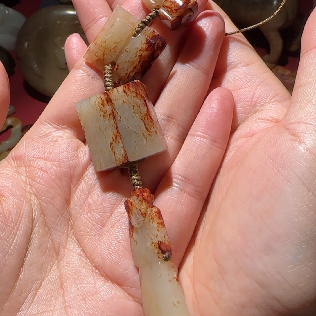 和田玉挂件未镶嵌用****8