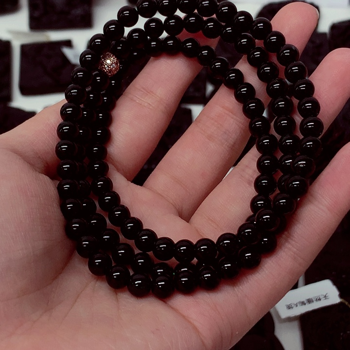 翡翠未镶嵌颈饰天然a货钢琴黑特色福利题材挂件