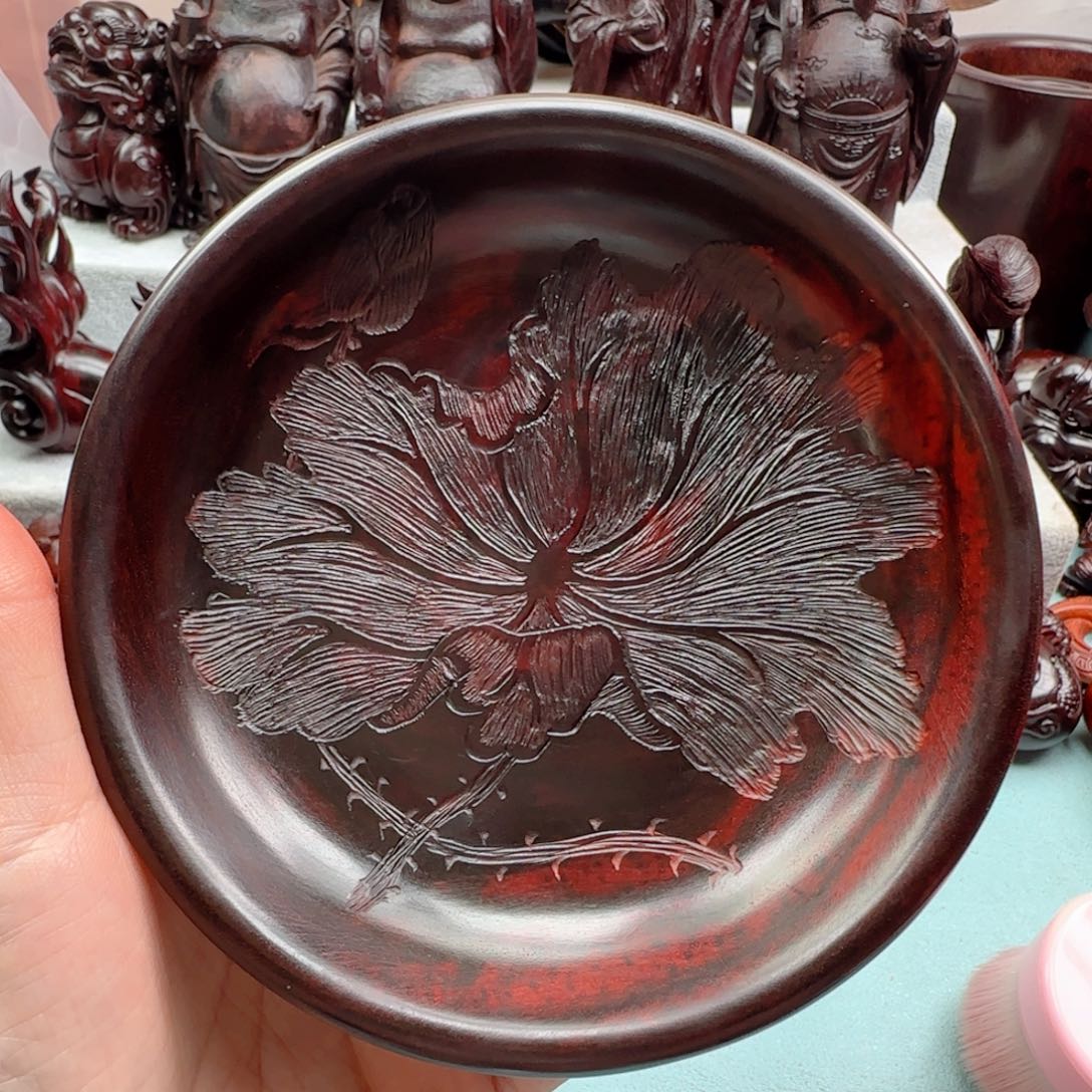 小叶紫檀把件C**K小菜一碟