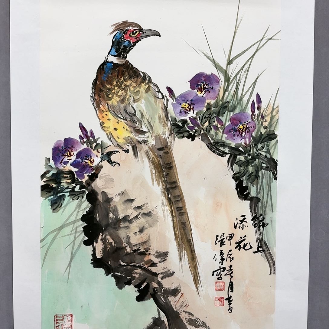 国画国画纯手绘作品请放心去藏