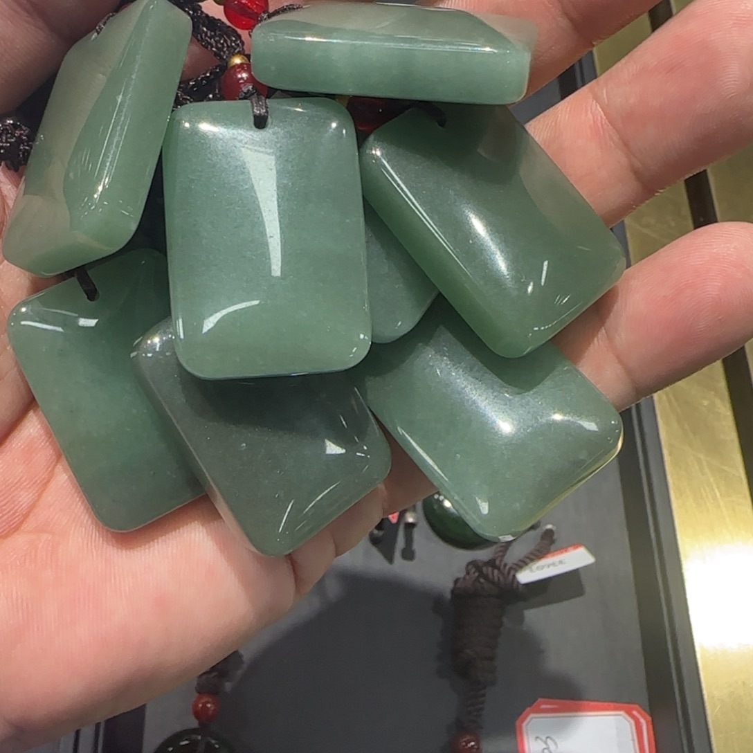 软玉未镶嵌珠宝奇石东陵玉无事牌