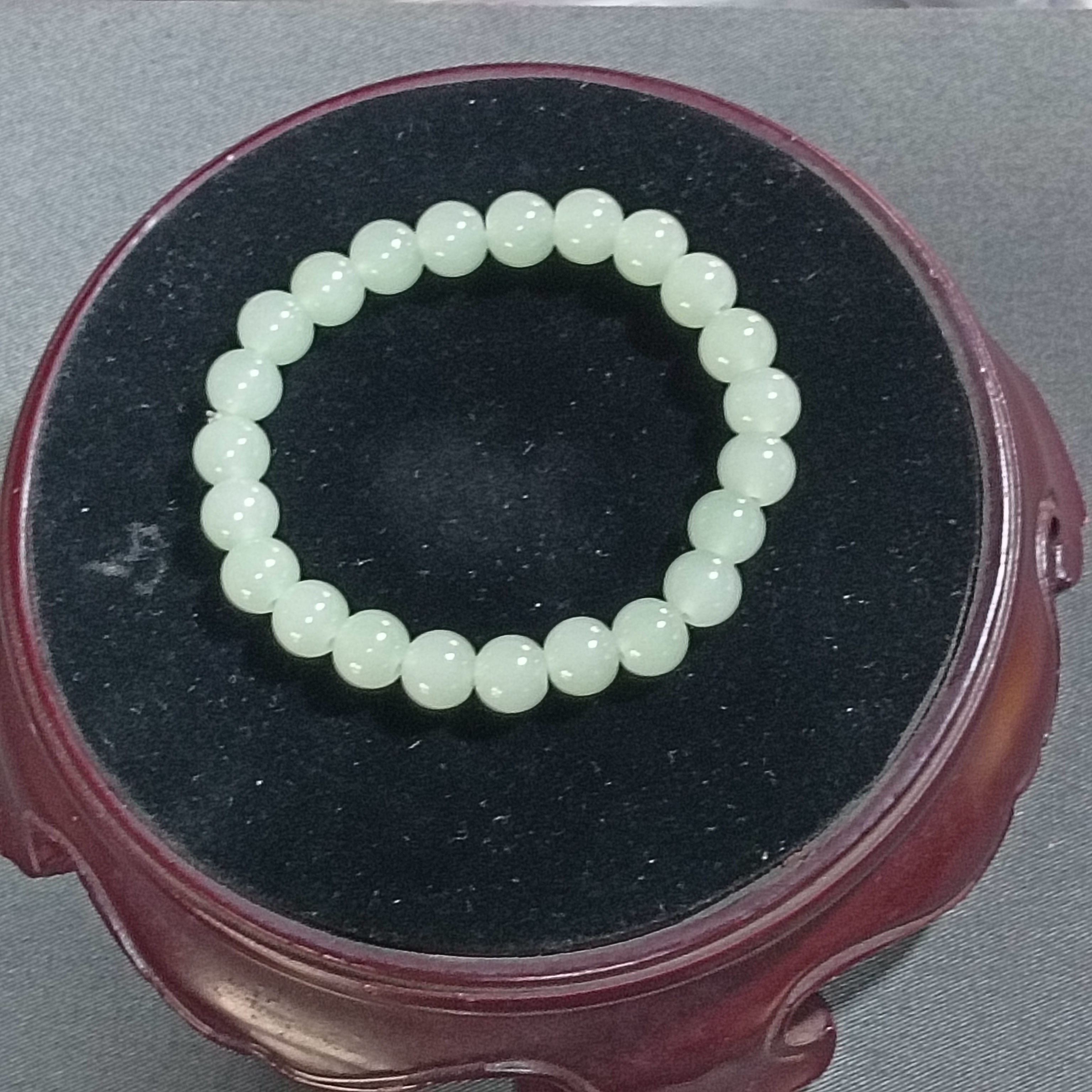 手链 高奢【典藏】 浅绿色9mm时尚大气手串手链