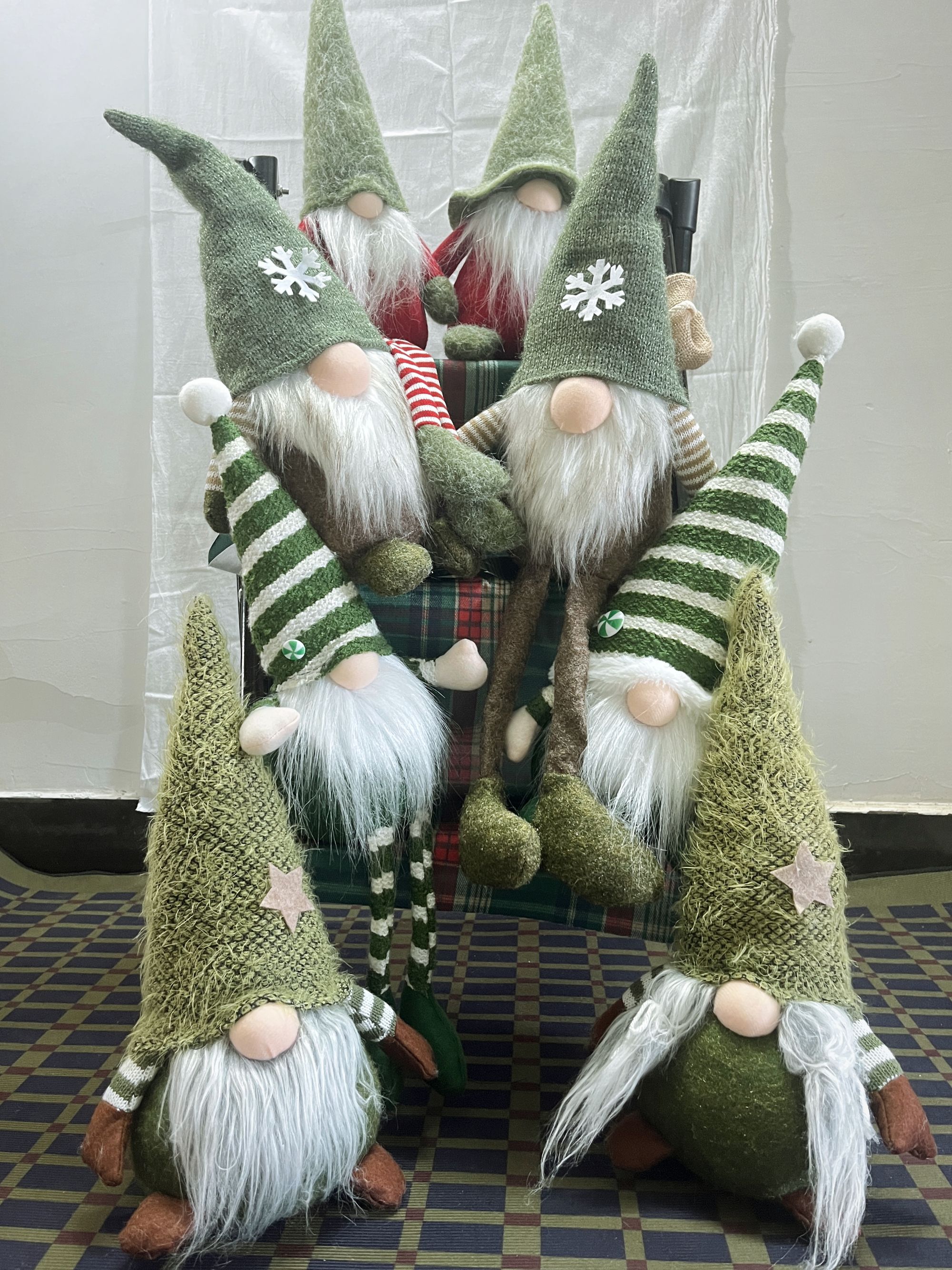 中古玩偶1 地精麋鹿老人礼物摆件 默认微脏微瑕