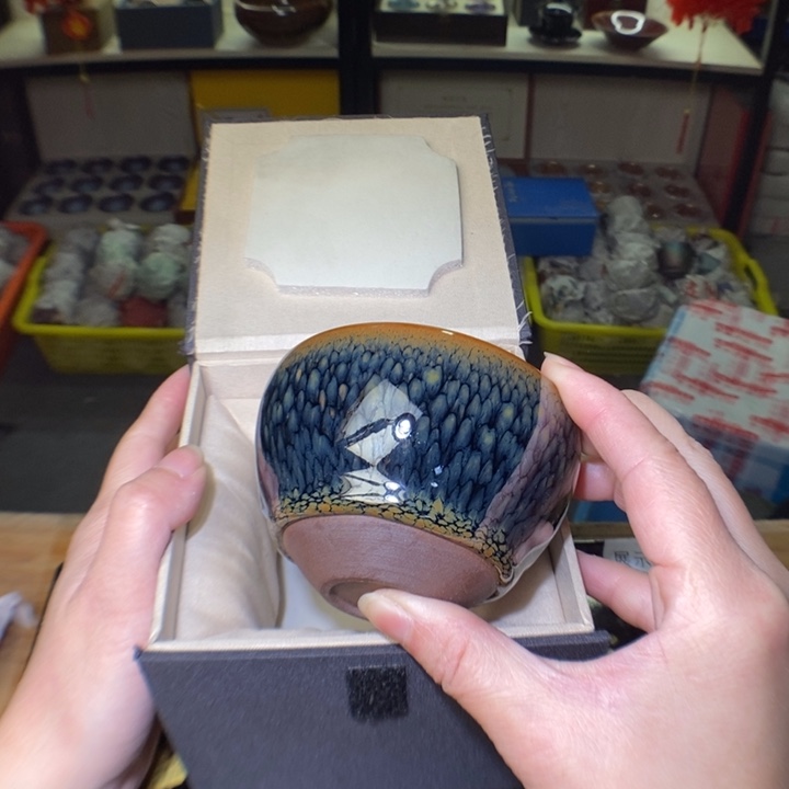 茶盏全品带礼盒，建盏主人杯