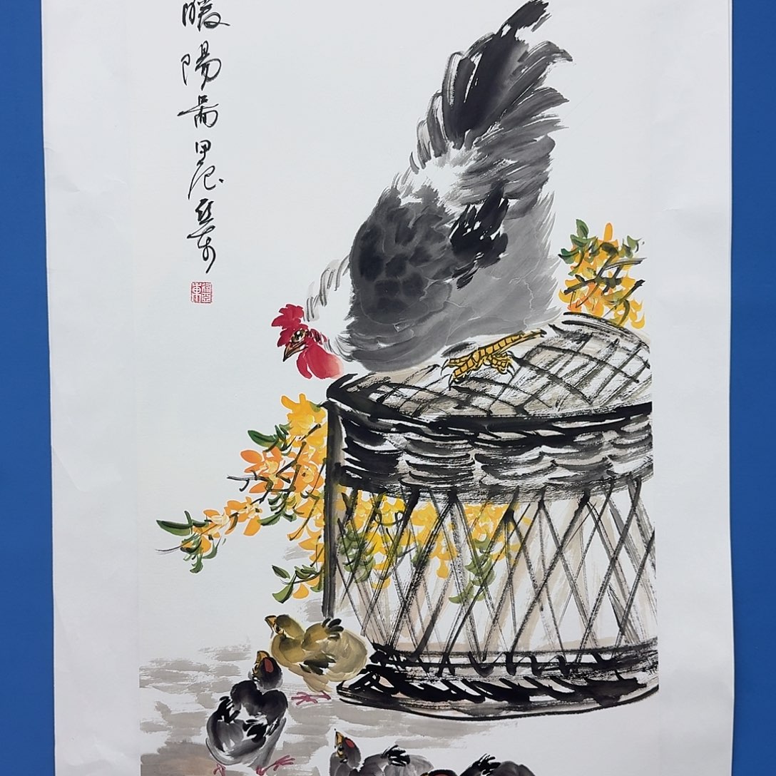 国画多次参加国内外大型