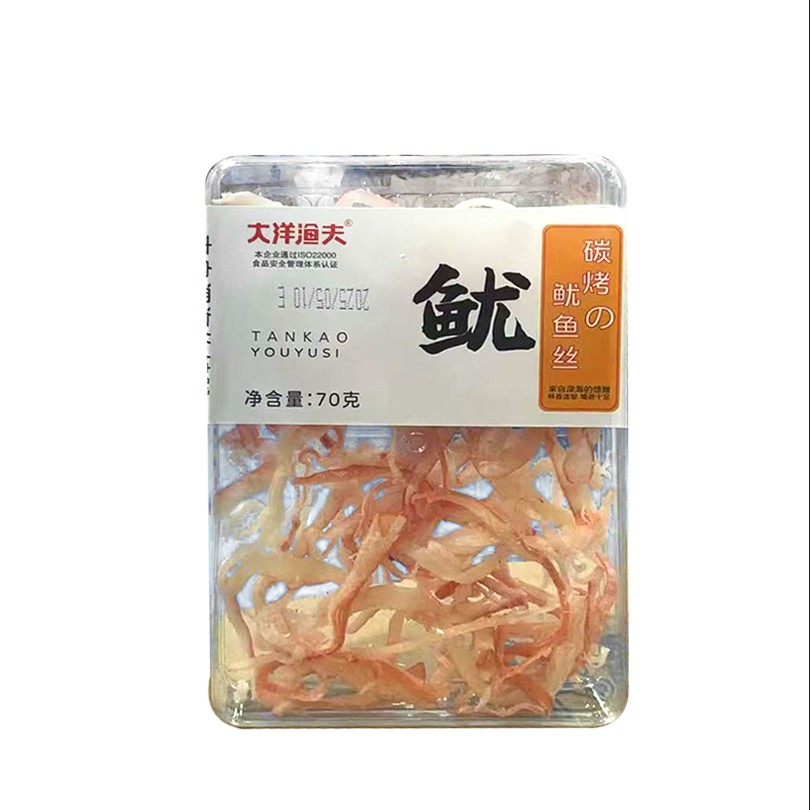 大洋渔夫碳烤鱿鱼丝70g