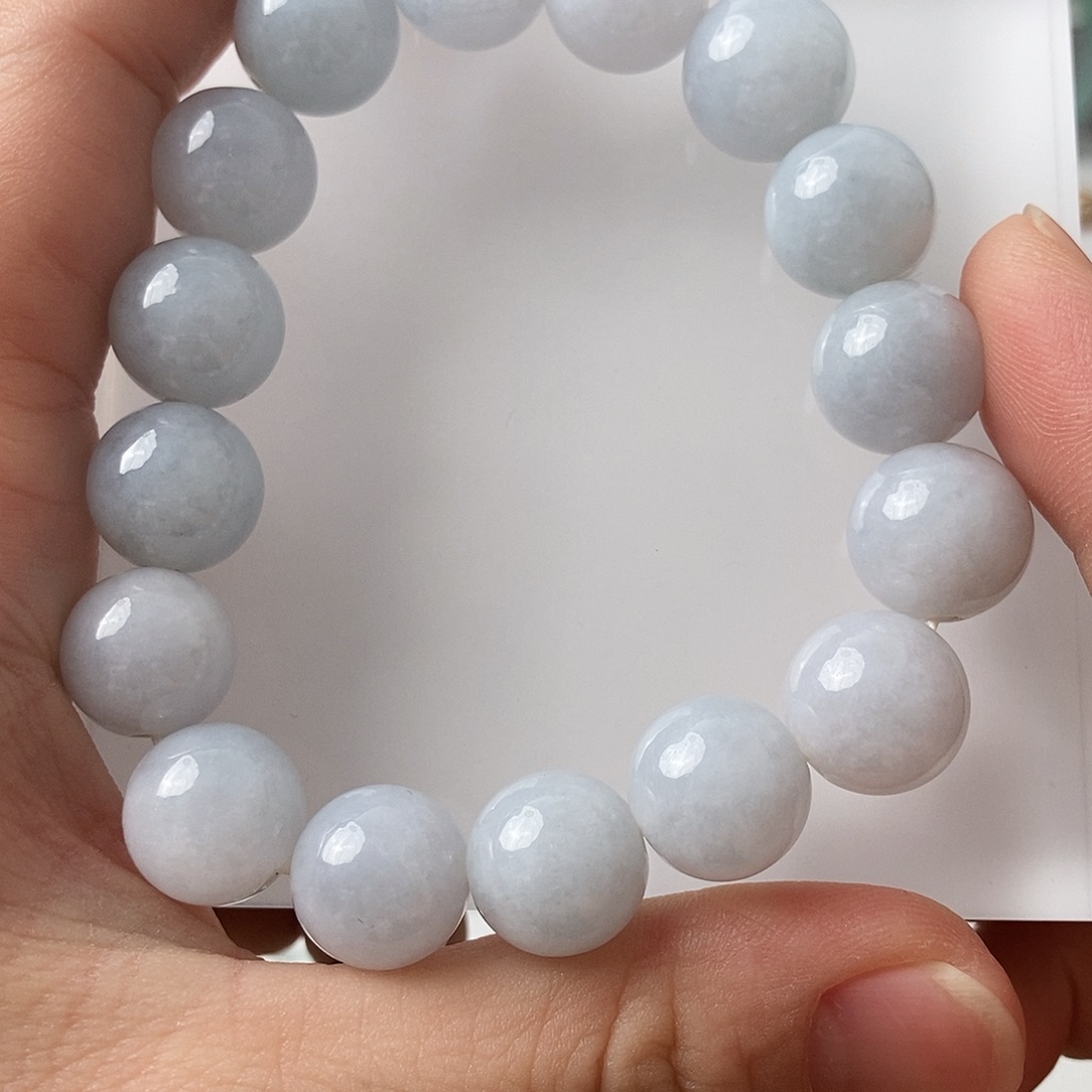 翡翠未镶嵌颈饰手串