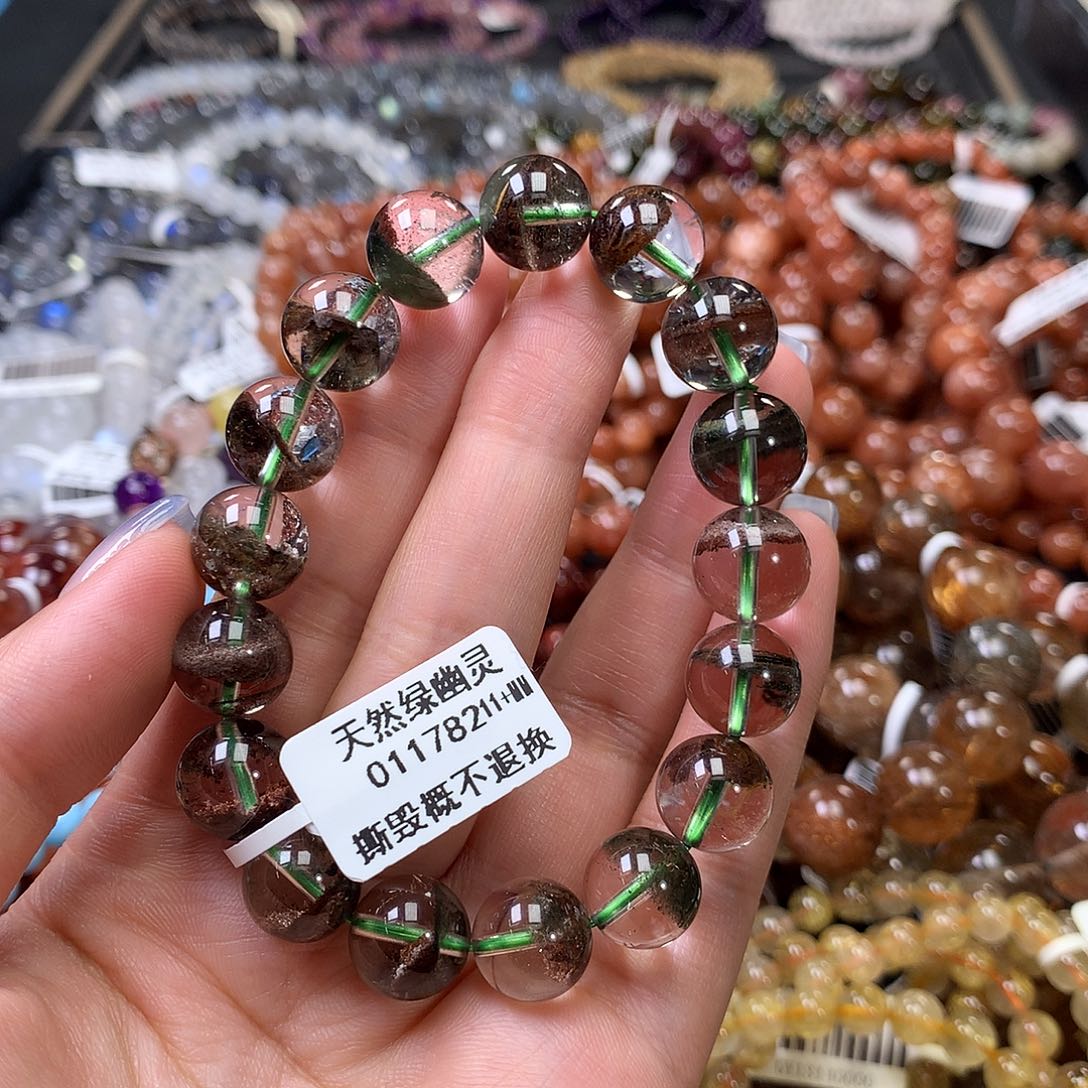 水晶手链未镶嵌，