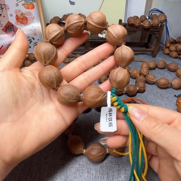 橄榄核手串/手链小*哥梅林铁核23.26