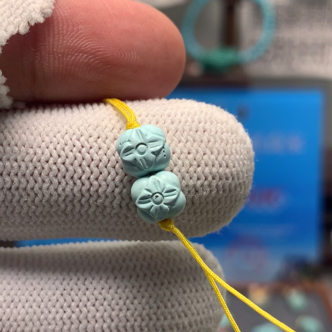 绿松石未镶嵌挂件