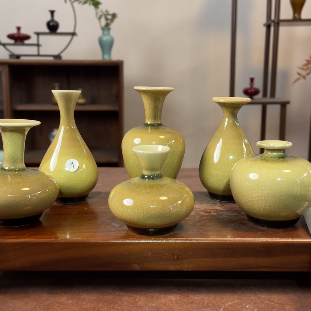 瓶花瓶摆件工艺品