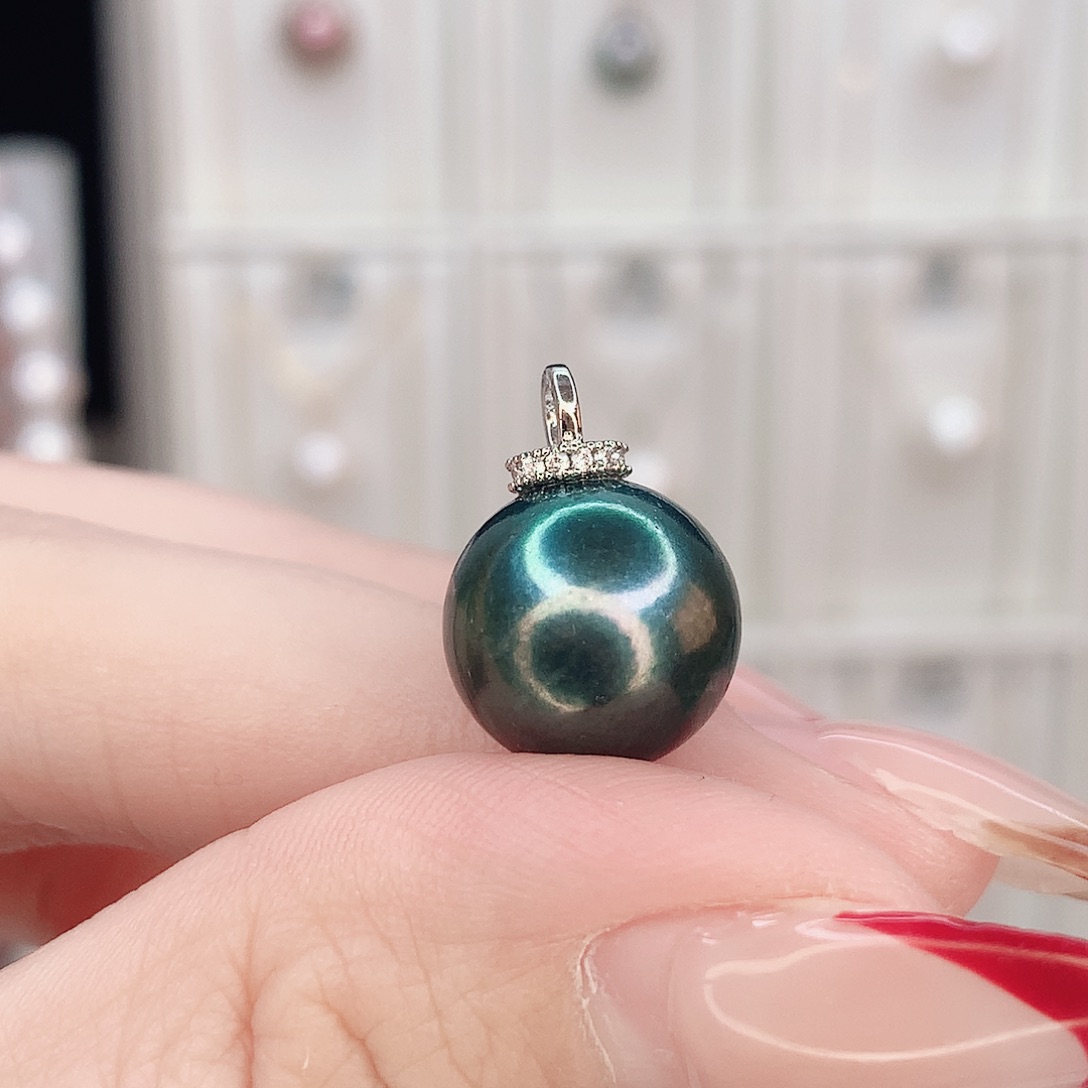 淡水珍珠吊坠(赠链)合金