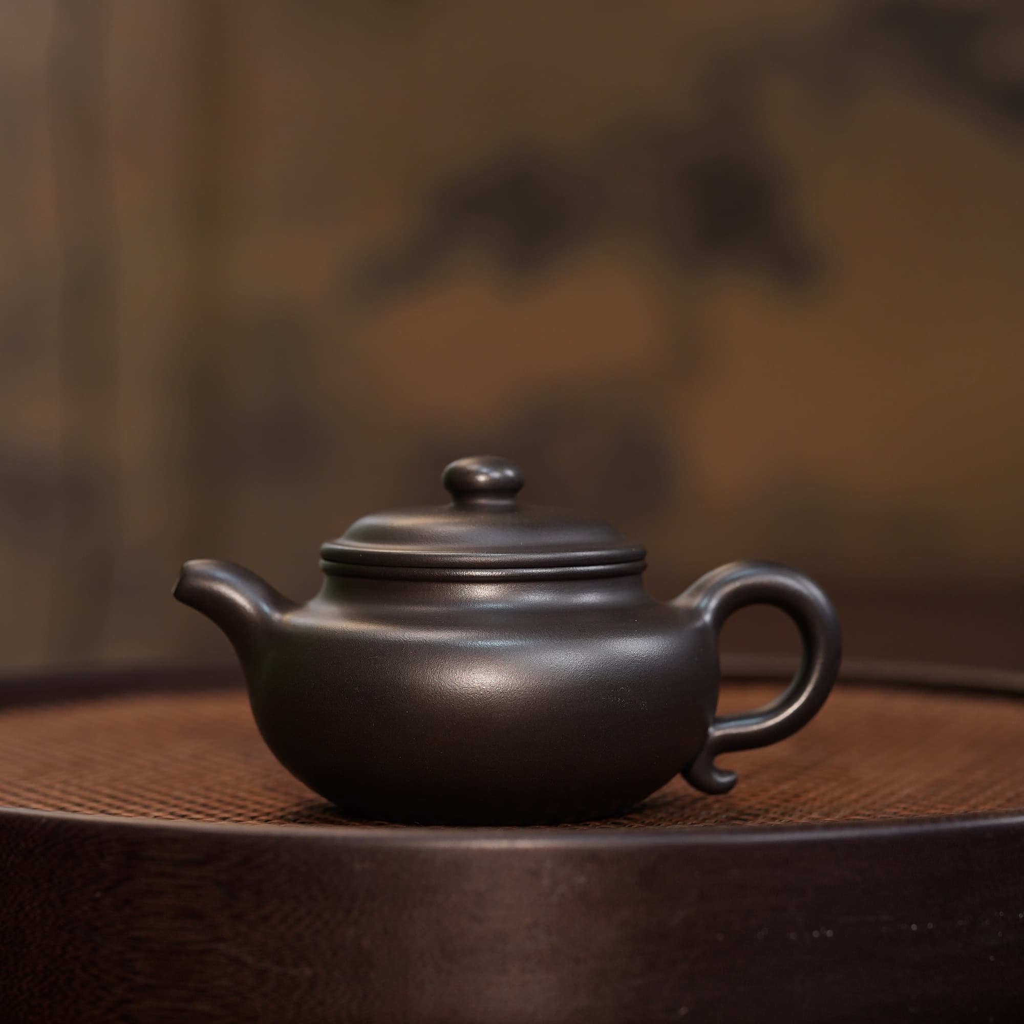 【陶研专属】 仿古 石黄 200cc 洪滔 紫砂壶